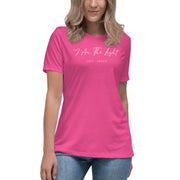 Word of Life Wear | Women's Relaxed Jesus T-Shirt | Red Letter Edition | Bible Verse | Women of faith