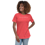 Word of Life Wear | Women's Jesus T shirt | Red Letter Edition | Christian Aparrel