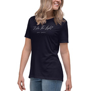 Word of Life Wear | Women's Relaxed Jesus T-Shirt | Red Letter Edition | Bible Verse | Women of faith