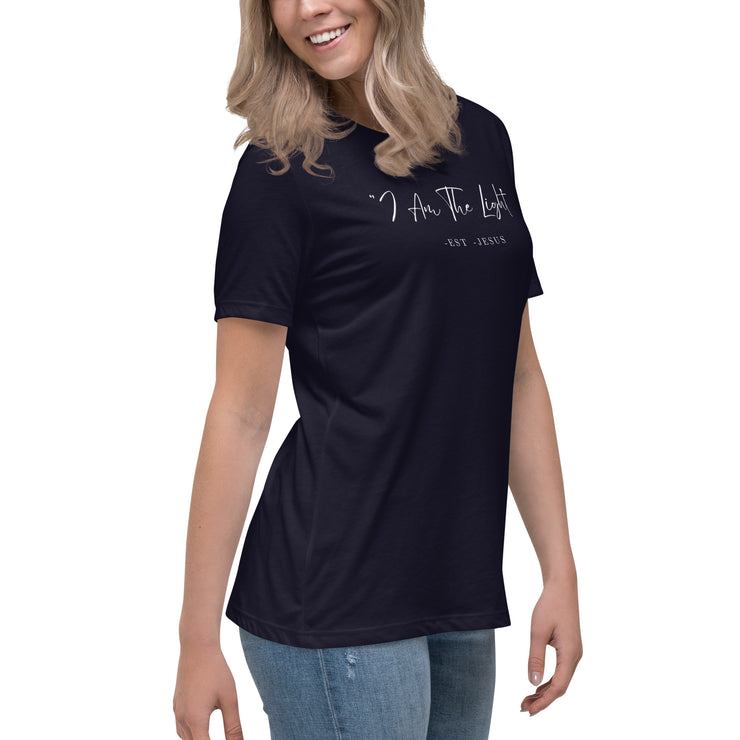 Word of Life Wear | Women's Relaxed Jesus T-Shirt | Red Letter Edition | Bible Verse | Women of faith