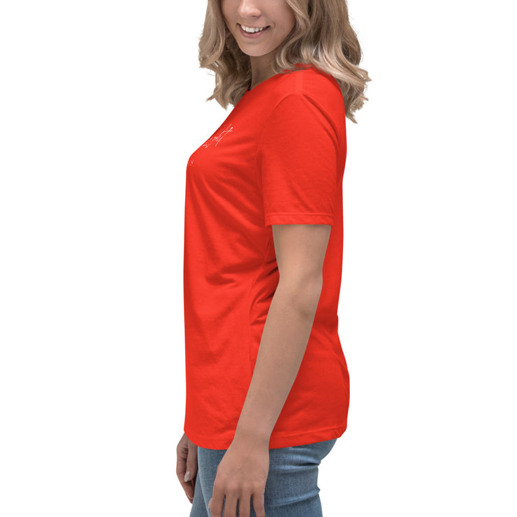 Word of Life Wear | Women's Relaxed Jesus T-Shirt | Red Letter Edition | Bible Verse | Women of faith