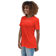 Word of Life Wear | Women's Jesus T shirt | Red Letter Edition | Christian Aparrel