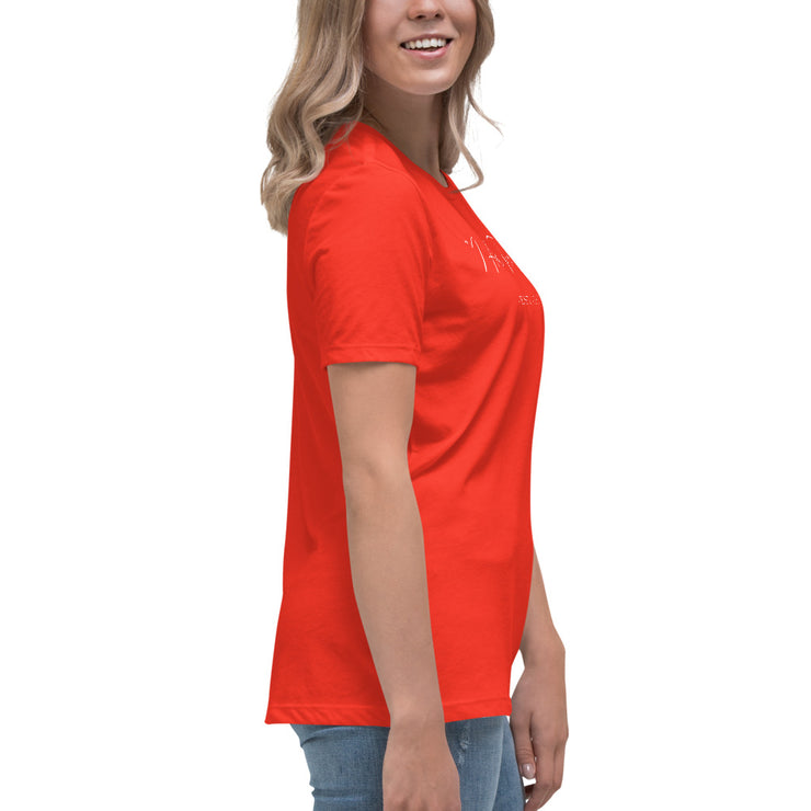 Word of Life Wear | Women's Relaxed Jesus T-Shirt | Red Letter Edition | Bible Verse | Women of faith